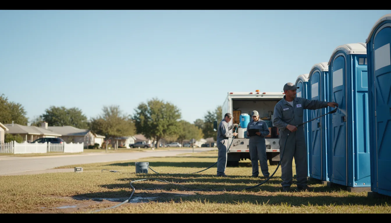 Long-Term Portable Toilet Rental in Hidalgo, TX near me